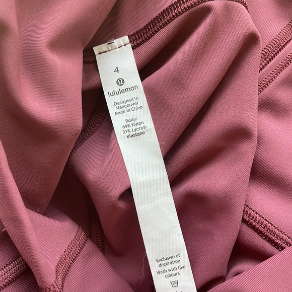 Lululemon Wunder Train 25 Size 4 - Picture 2 of 4